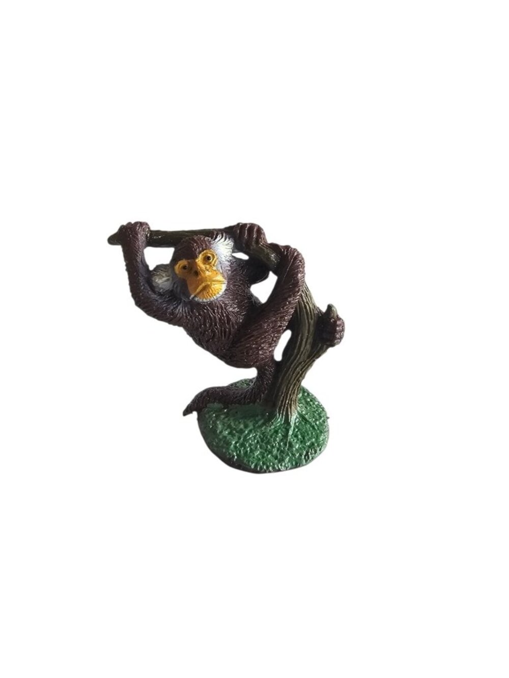 Common Marmoset Toy, Rubber Monkey, Realistic Model, 2 inches tall